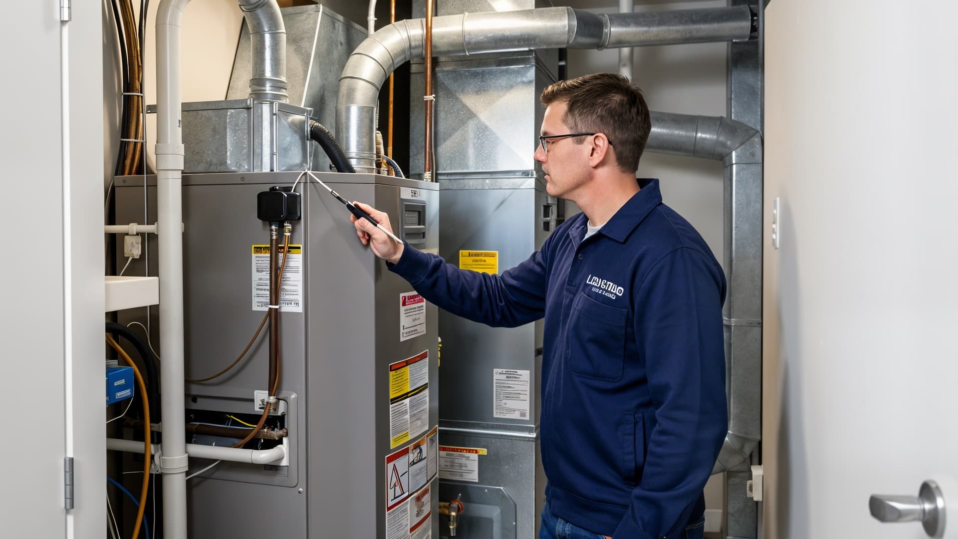 Furnace and air handler service
