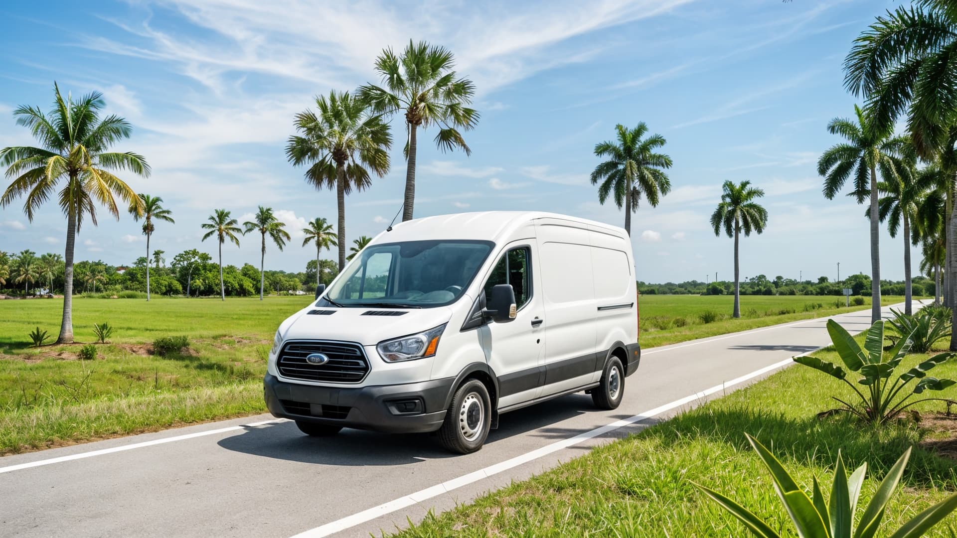 BoltAir USA service van in Florida