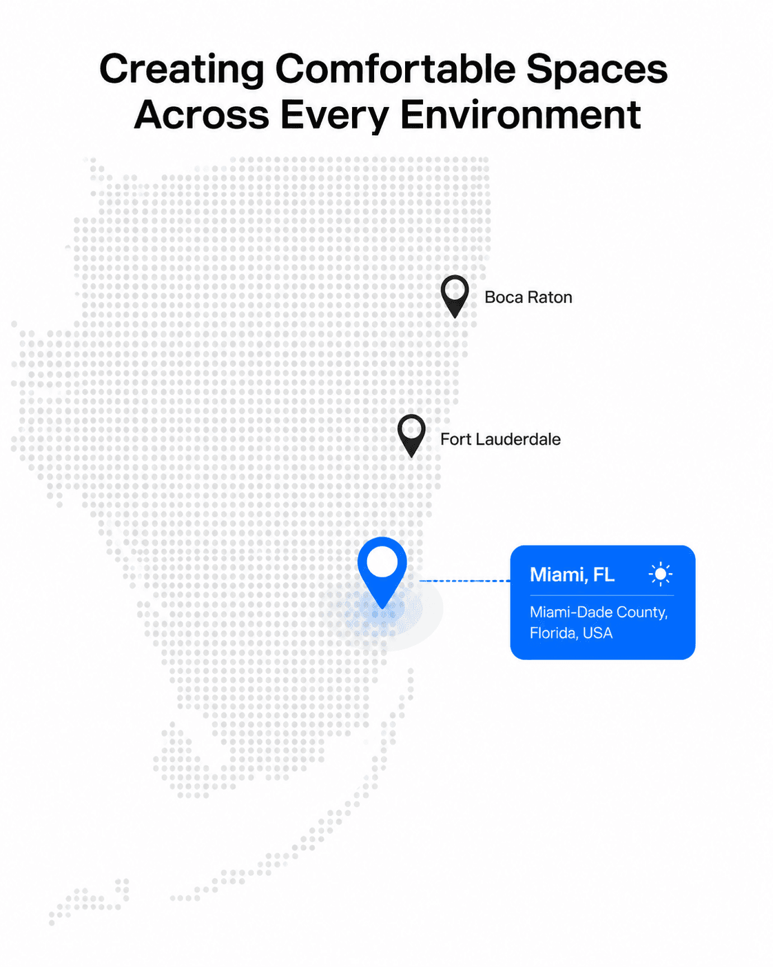 Map of Miami, Florida